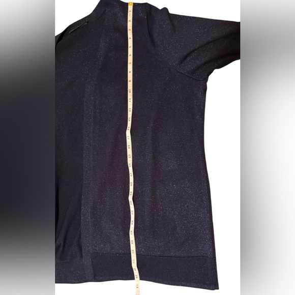 Lane Bryant Shimmery Open-front Cardigan Sweater - Picture 7 of 7